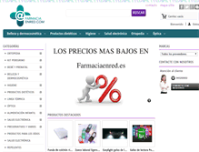 Tablet Screenshot of farmaciaenred.es